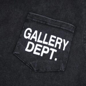 gallery dept washed sleeveless tee black