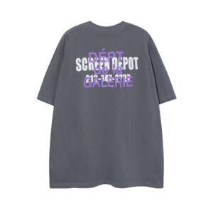 gallery dept letter print tee multi color