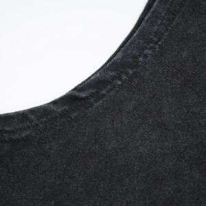 gallery dept washed sleeveless tee black