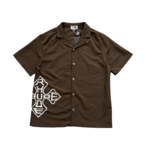 rhude graphic shirt and shorts set multi