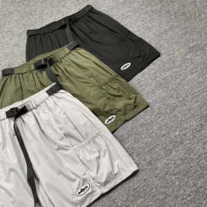 streetwear elastic shorts multicolor