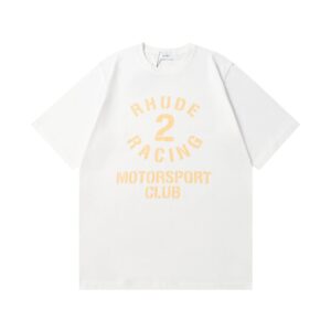 rhude motorsport club t shirt black