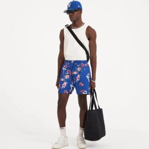 represent floral mesh shorts multi