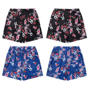represent floral mesh shorts multi