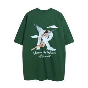 represent angel print tee multi