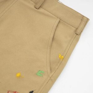 gallery dept paint splatter shorts multicolor