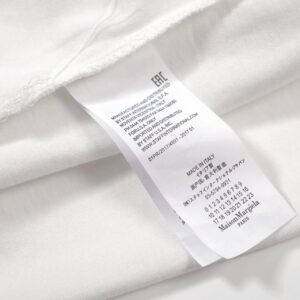 maison margiela cotton tee multicolor