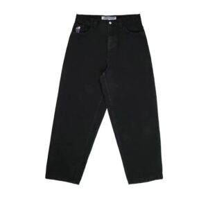 bigboy embroidered baggy jeans multicolor