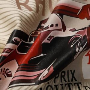 rhude graphic print t shirt multicolor