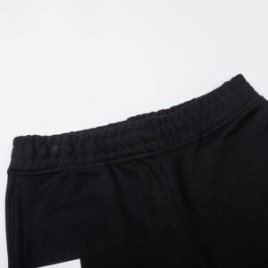 cdg play cotton pants black grey