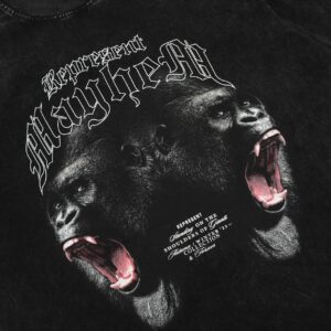 represent mayhem tee black