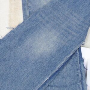 mm6 flared jeans blue