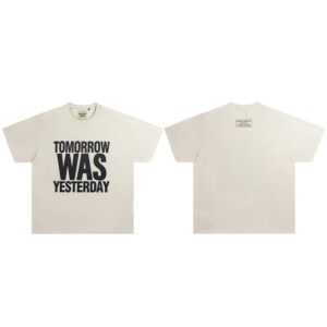 gallery dept beige graphic tee