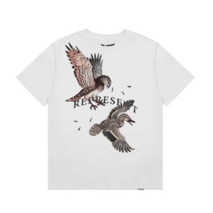 represent hunting eagle tee black/white