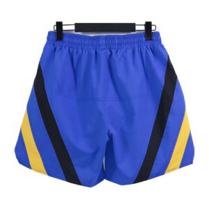 rhude striped quick dry shorts multicolor