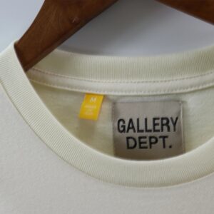 gallery dept gold letter t shirt multicolor