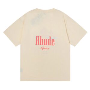 rhude sail print tee multi