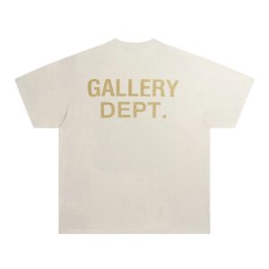 gallery dept slogan t shirt beige