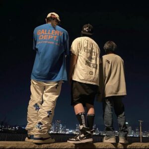 gallery dept blue/white tee