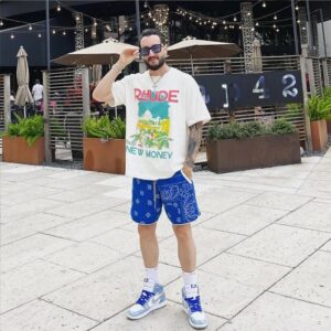 rhue graphic tee multicolor