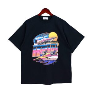 rhude retro yacht t shirt multicolor