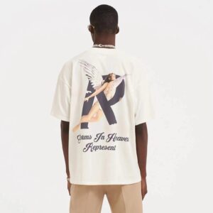 represent angel print tee multi