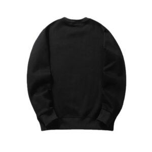cdg play embroidery sweatshirt black/white