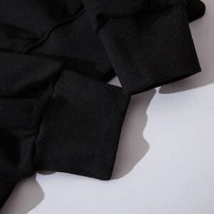 cdg play heart hoodie black/white