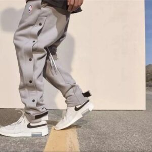 fog x nb dual snap joggers gray