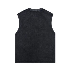gallery dept washed sleeveless tee black