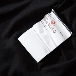 cdg gold heart tee multicolor