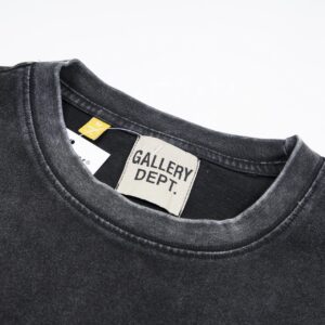 gallery dept washed sleeveless tee black