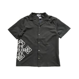 rhude graphic shirt and shorts set multi