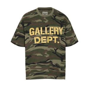 gallery dept camo tee multicolor