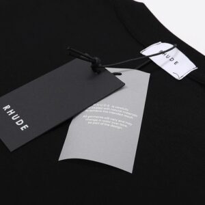 rhude floral mirror tee white