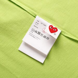 cdg play polka dot heart tee multicolor