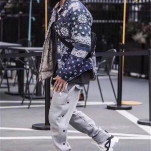 fog x nb dual snap joggers gray