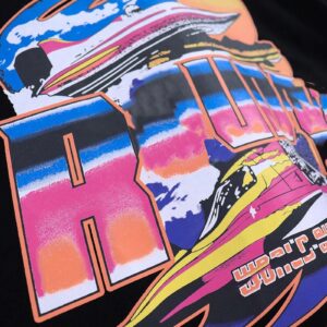 rhude retro yacht t shirt multicolor