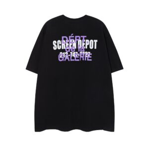 gallery dept letter print tee multi color