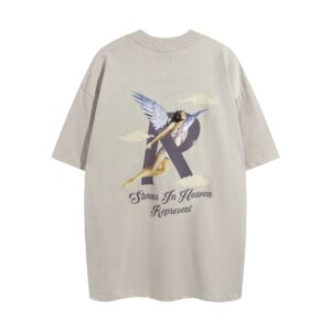 represent angel print tee multi