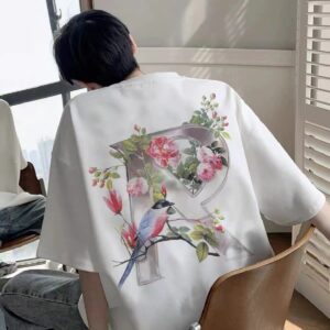 represent floral print t shirt multicolor