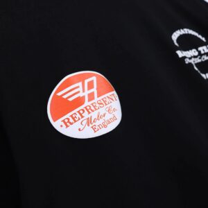 represent oversized logo t shirt multicolor