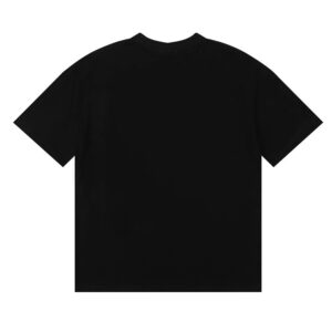 rhude black graphic tee