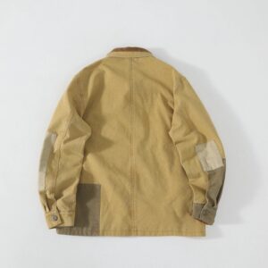 ralph lauren colorblock jacket khaki