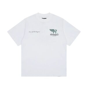 represent wing logo tee black