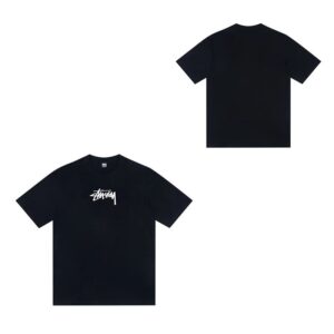 stussy graphic tee multi color