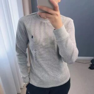 ralph lauren waffle knit sweater multicolor