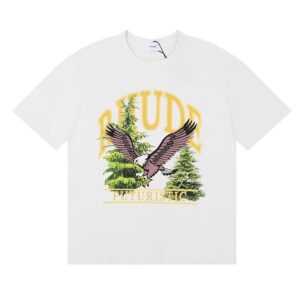 rhude eagle graphic tee multi