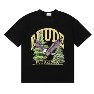 rhude eagle graphic tee multi