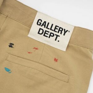 gallery dept paint splatter shorts multicolor